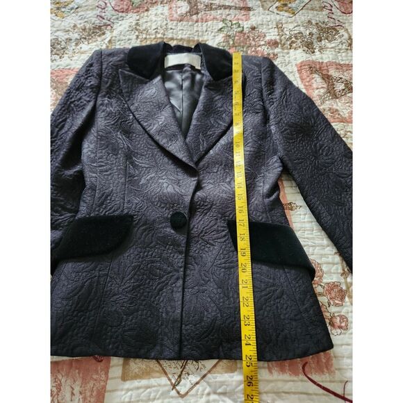 Womenstyl Nouvelle Couture Made In FRANCE Women's Blazer Jacket Black Size‎ 38 - Picture 6 of 7